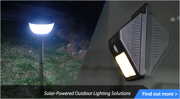 Solar-Powered Outdoor Lighting