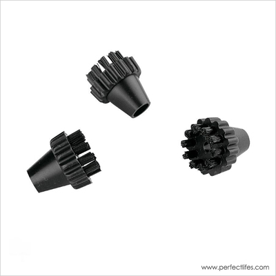 Black Round Nylon Brush Kit for Vaporetto (3-Pack) - Black Round Nylon Brush Kit for Vaporetto (3-Pack)