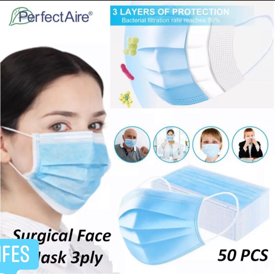 Disposable Face Mask 3-Ply