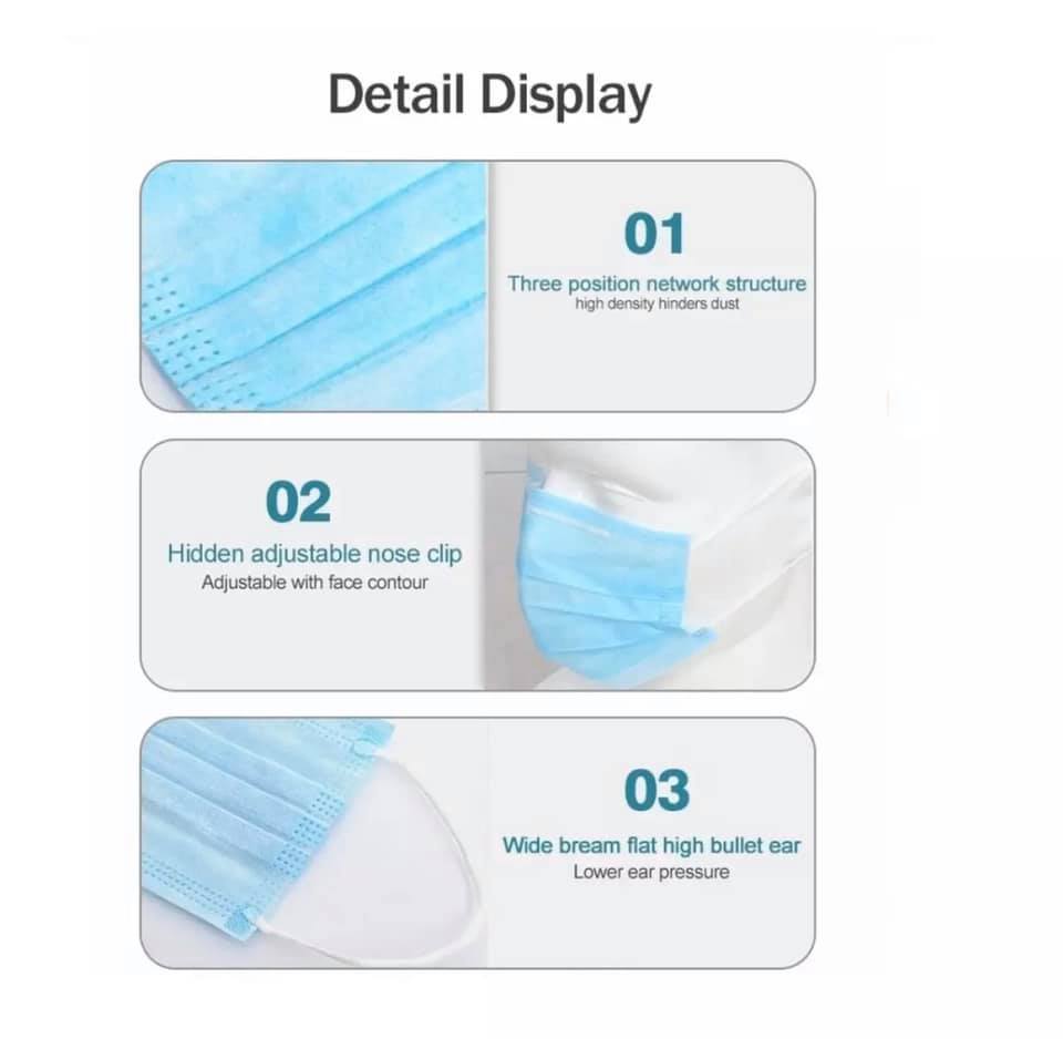 Disposable Face Mask 3-Ply
