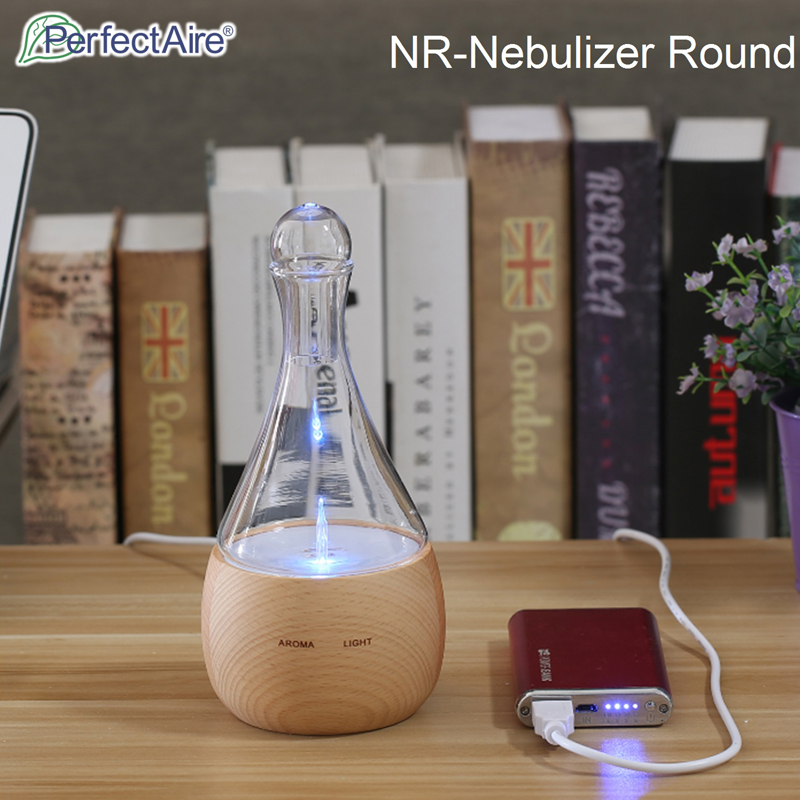 Nebulizing NR - PERFECTAIRE Aroma Essential Oil Nebulizing Diffuser for Aromatherapy