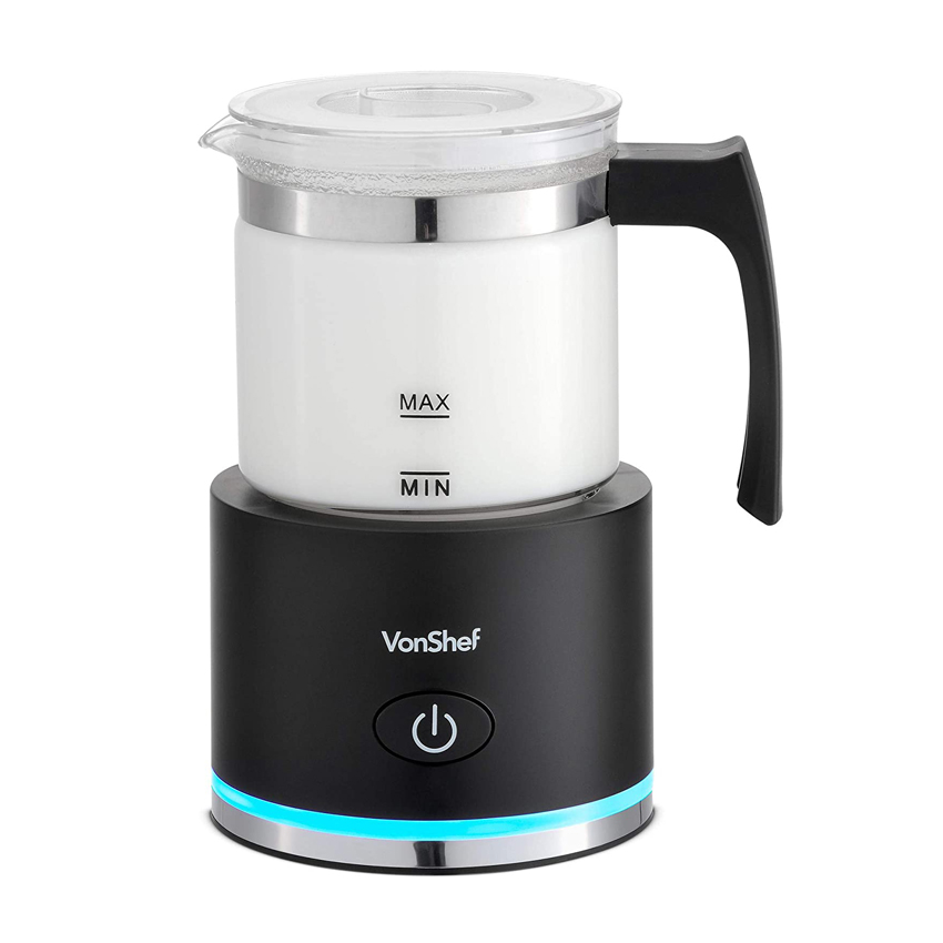 VonShef Automatic Milk Frother Machine (Glass)